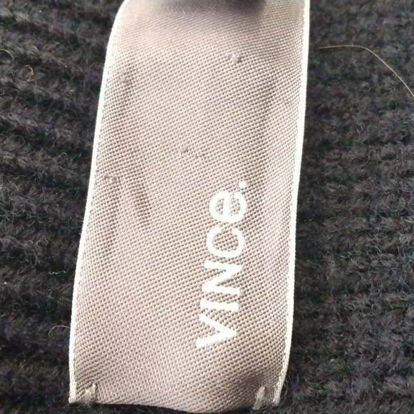 Vince Navy Blue Wool Duffel Coat/Cardigan/Sweater with Toggles (Large) - Picture 6 of 14